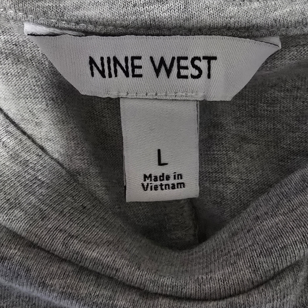 Nine West Heather Gray T-Shirt Dress - Picture 5 of 5